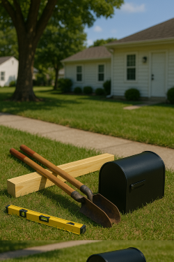 New mailbox install