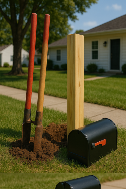 Replace mailbox and post